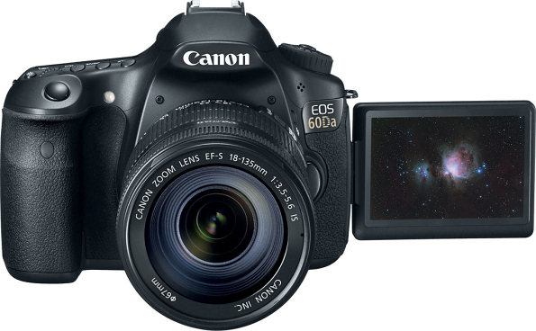 Modifikovaný Canon EOS 60Da. Foto: Canon.