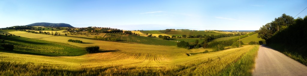 Panoramatická krajina