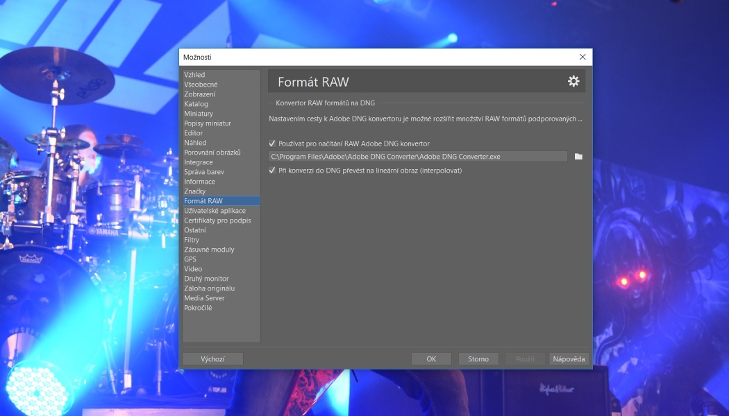 Jak propojit Adobe DNG converter se Zoner Photo Studiem