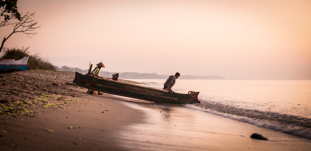 Rybáři se ráno vydávají na lov. Autor: Vojtěch Duchoslav