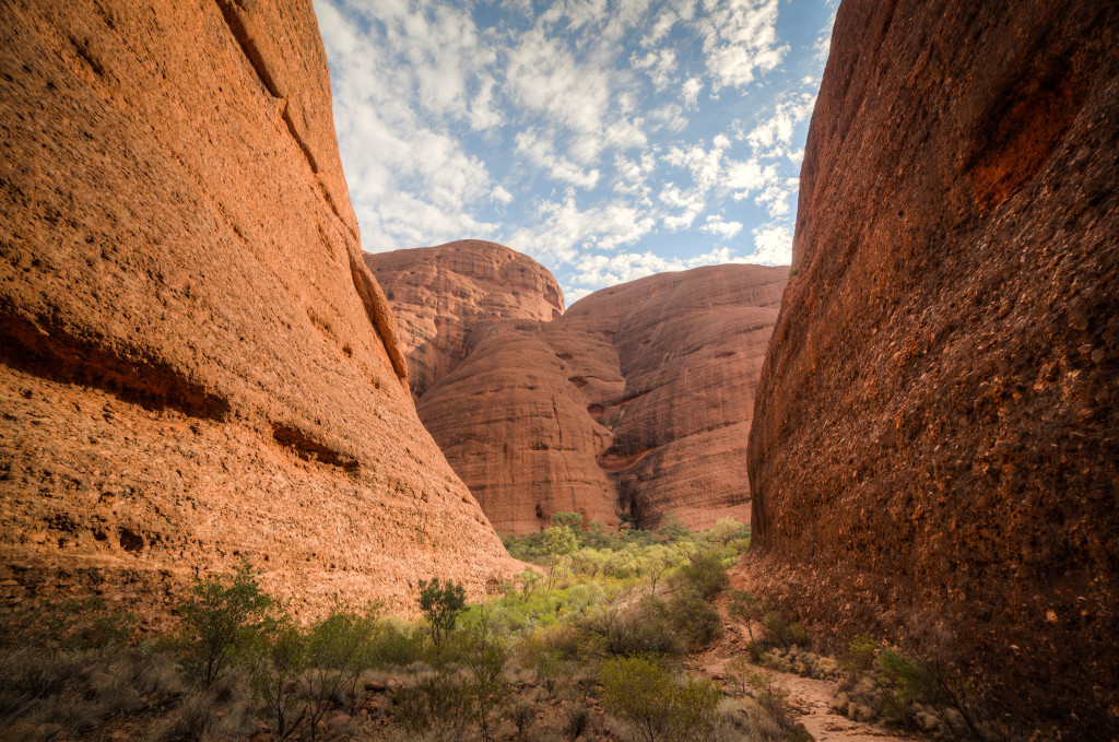 Kata Tjuta, méně slavná sestra Uluru. Autor: Vojtěch Duchoslav