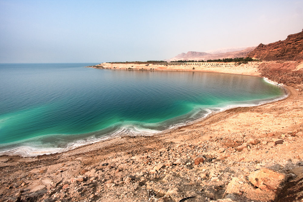 Esovitá část Mrtvého moře. Canon 40D, Canon EF-S 10-22/3.5-4.5, 1/320 s, f/8.0, ISO 400, ohnisko 10 mm 