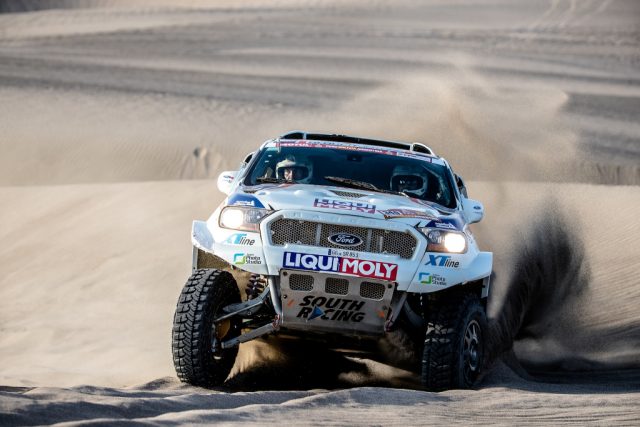 Focení Rallye Dakar: Ouředníček-Křípal 5. etapa