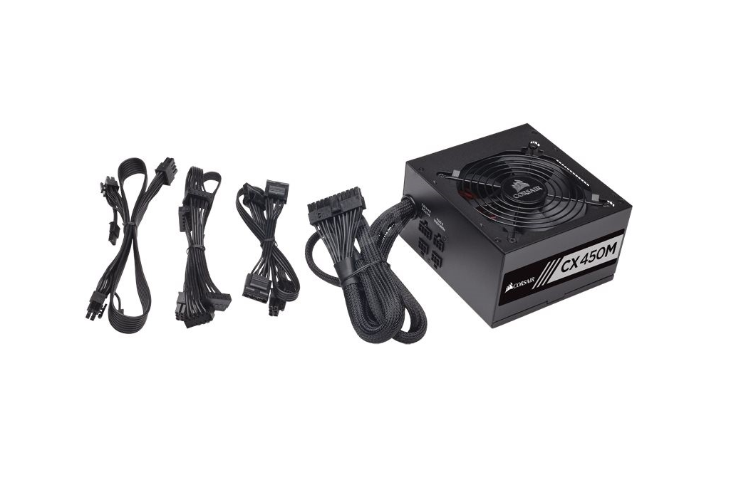 PC pro fotografy - zdroj Corsair CX450