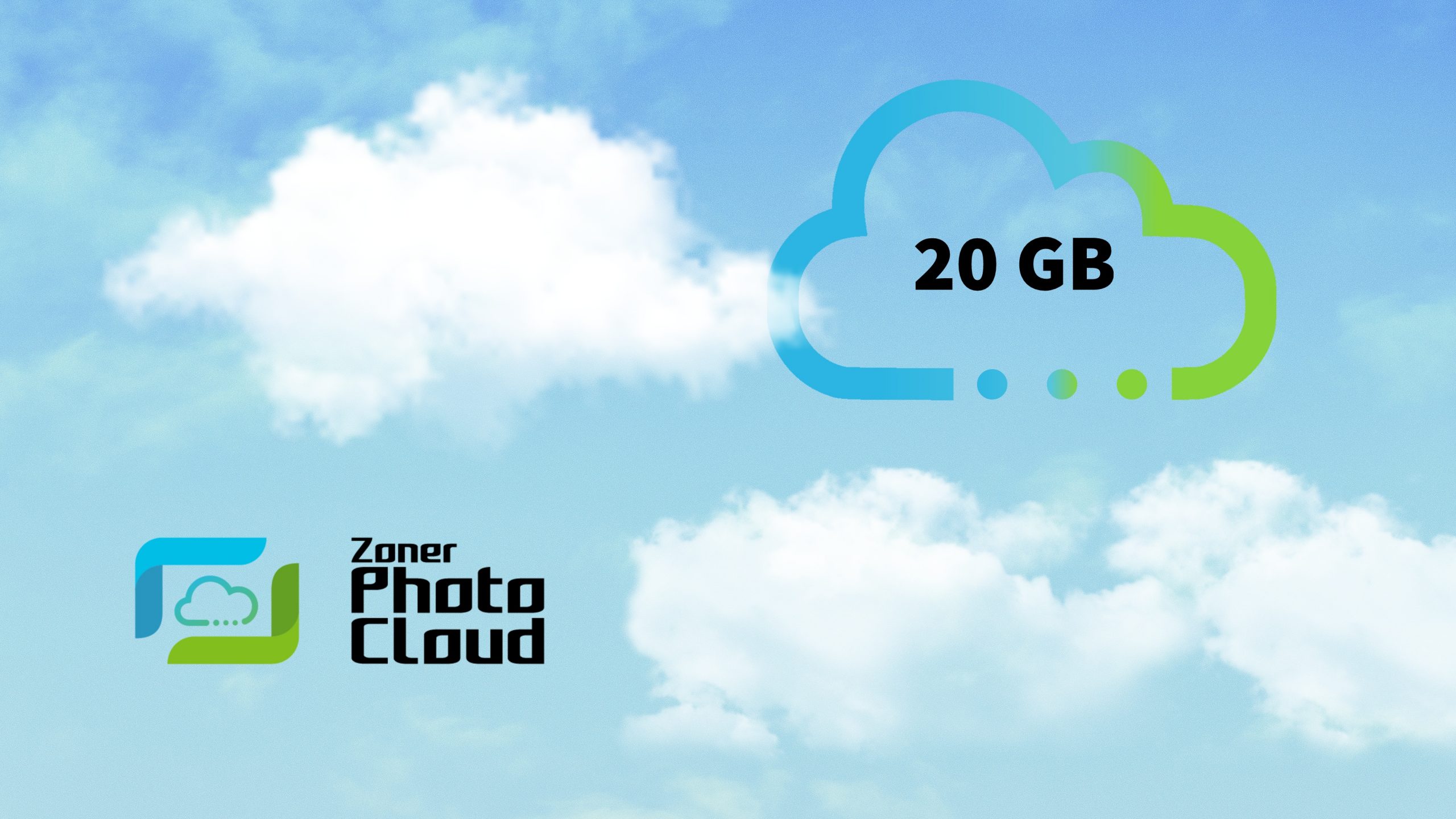 Zoner Photo Cloud nabízí pro všechny kapacitu až 20 GB