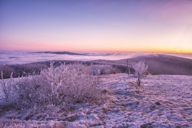javorina hory fotografie panorama zps snih