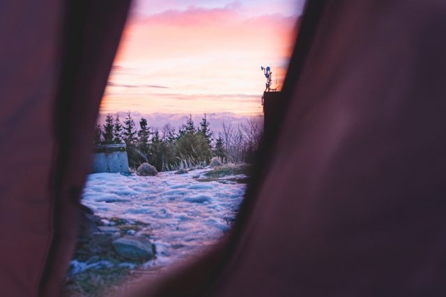 hory praded panorama foto editace krajina snih vyvazeni bile