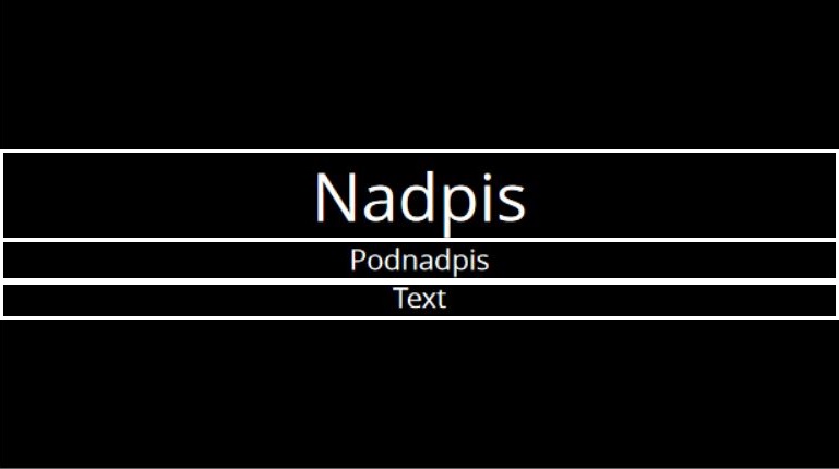 Jak na video v ZPS X - 2. díl - textová pole