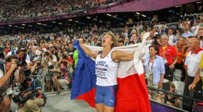 Rozhovor s Alešem Gräfem - Špotáková dává průchod emocím po vítězství v Londýne 2012