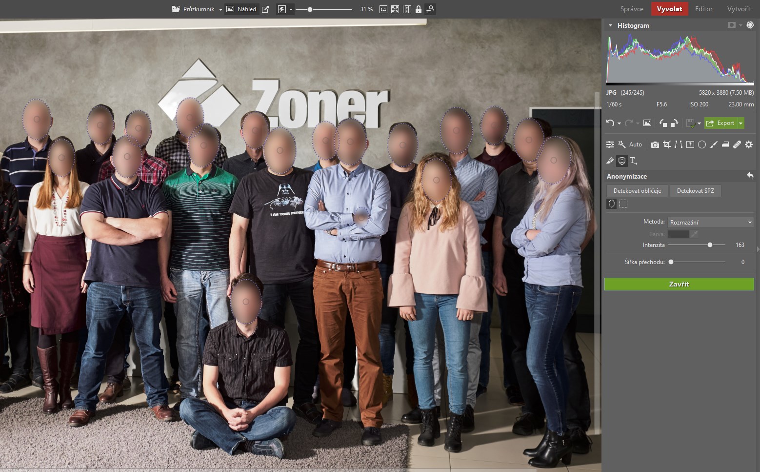 Jak snadno zakrýt obličeje a SPZ na fotkách: pomůže vám Anonymizace