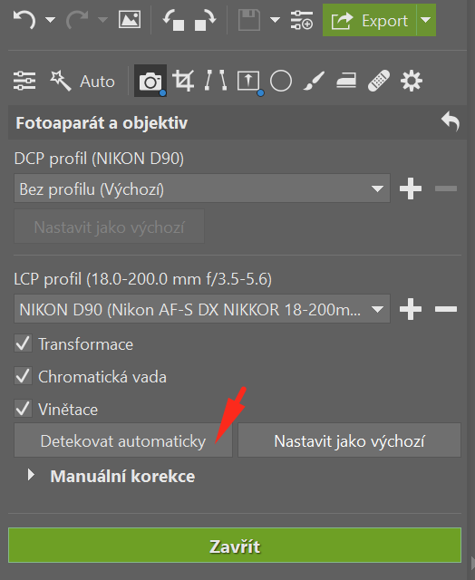 Jak propojit DNG konvertor se Zoner Photo Studiem