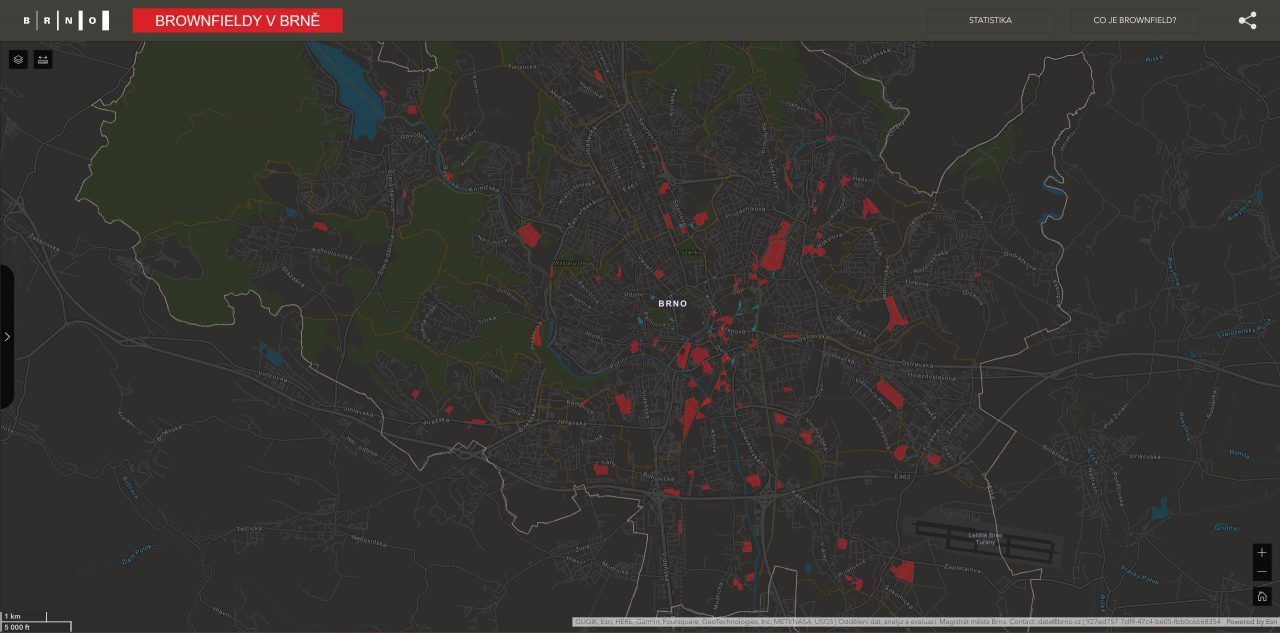 Jak najít opuštěná místa - brownfields