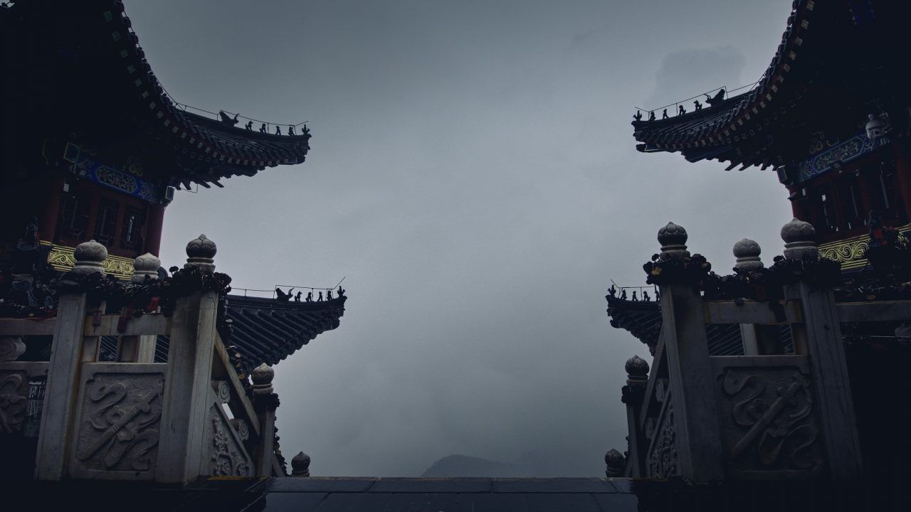 Čína, chrám