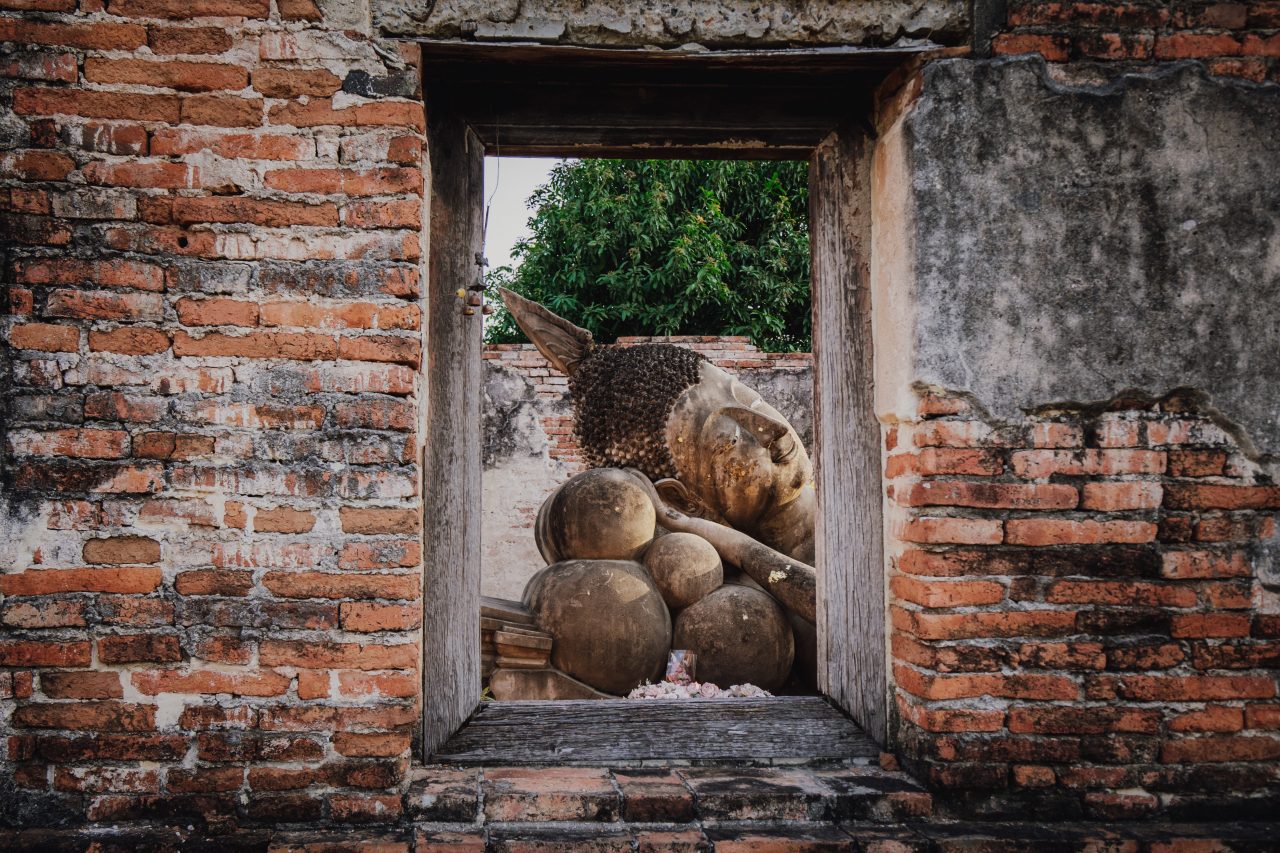 Thajsko, Čechvala, hlava buddhy