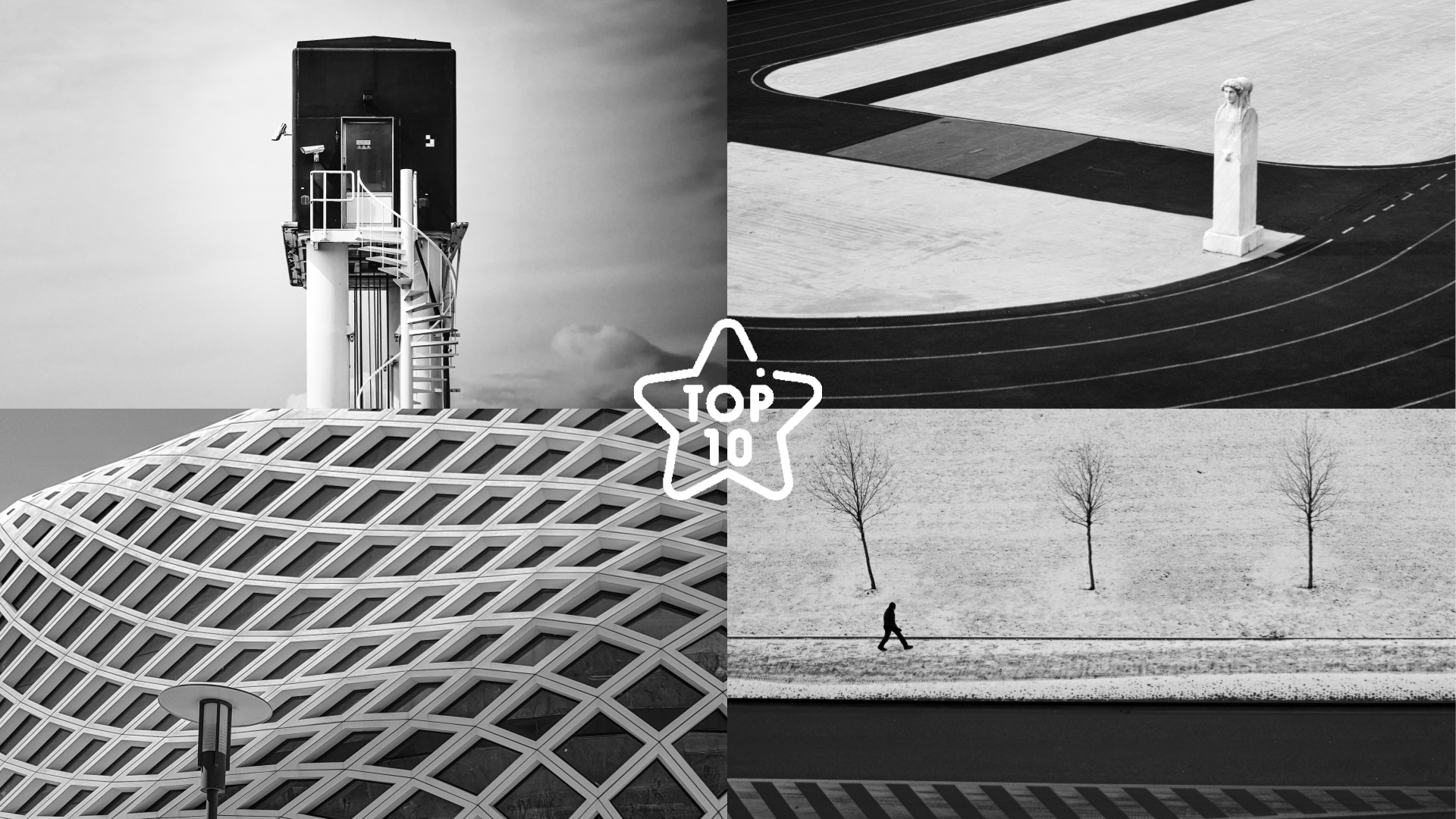 TOP 10 fotek našich čtenářů - téma Černobílý minimalismus