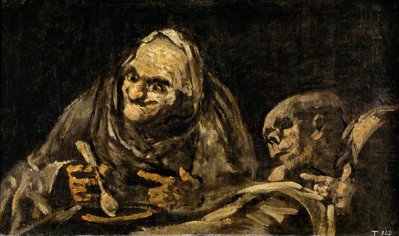 Barvy ve fotografii, Černá barva, francisco goya