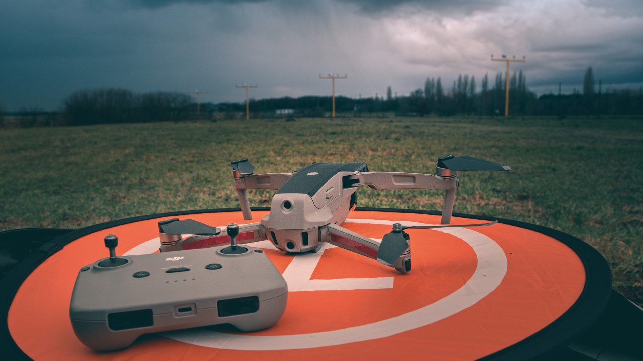 fotovýbava krajináře, dron