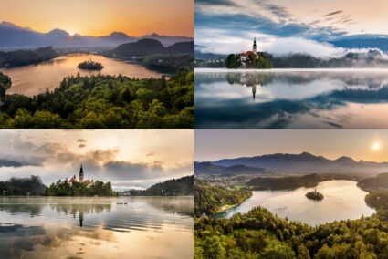 Příběh fotografie: jezero Bled