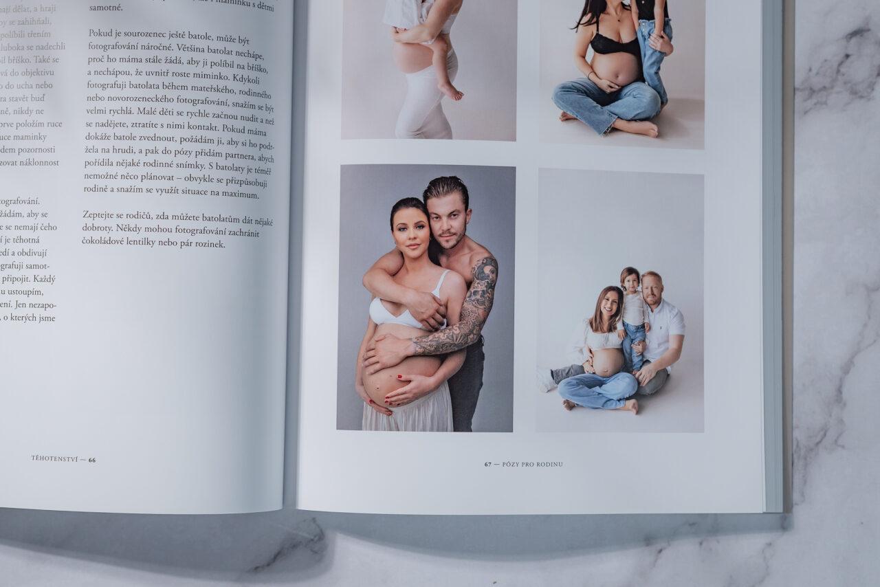 Těhotenské a newborn fotografie: Nová kniha z nakladatelství Zoner Press