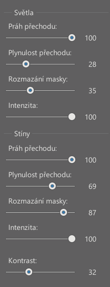 Jak složit HDR fotku v Zoner Studiu: parametry HDR